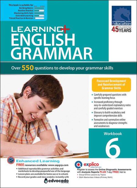 ENGLISH GRAMMAR LESSONS Workbook 6