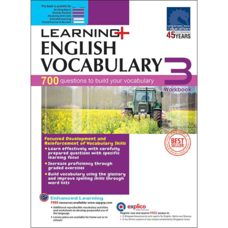 LEARNING+ ENGLISH VOCABULARY Workbook 3