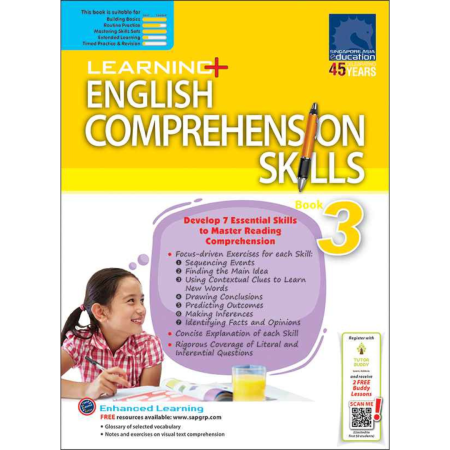 LEARNING+ ENGLISH COMPREHENSION SKILLS Book 3