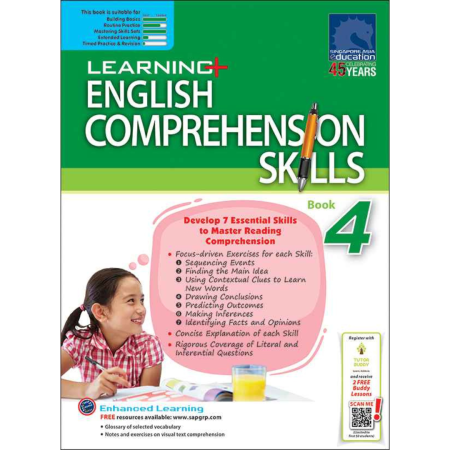LEARNING+ ENGLISH COMPREHENSION SKILLS Book 4