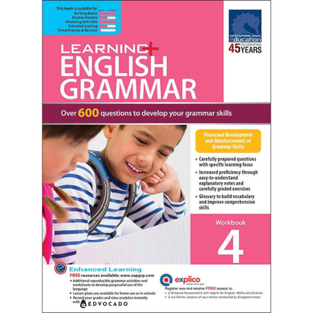 LEARNING+ ENGLISH GRAMMAR Workbook 4