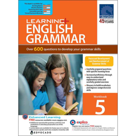 LEARNING+ ENGLISH GRAMMAR Workbook 5