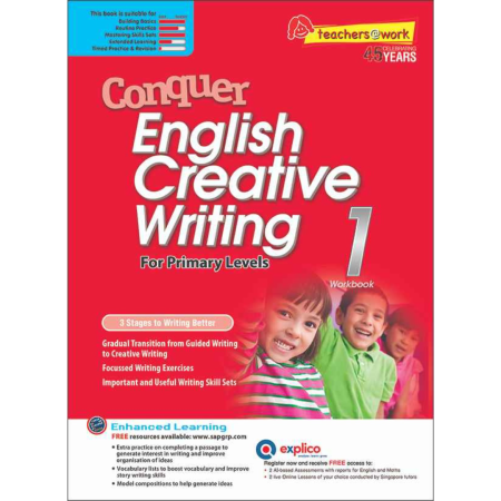 Conquer English Creative Writing Workbook 1