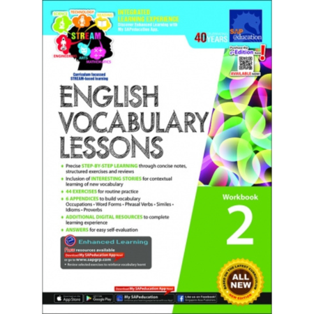 ENGLISH VOCABULARY LESSONS Workbook 2