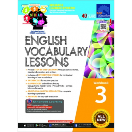 ENGLISH VOCABULARY LESSONS Workbook 3