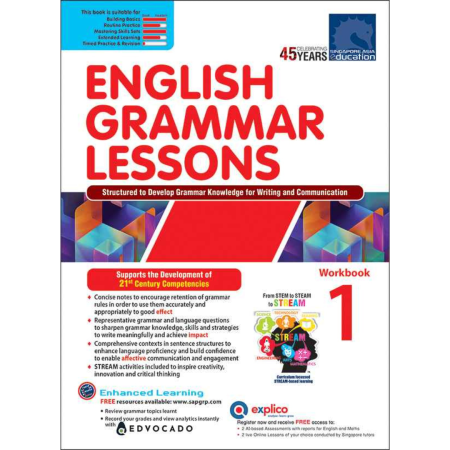 ENGLISH GRAMMAR LESSONS Workbook 1