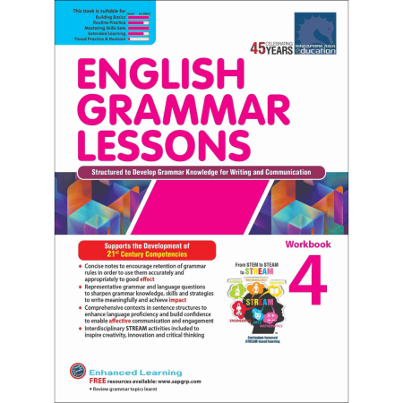 ENGLISH GRAMMAR LESSONS Workbook 4