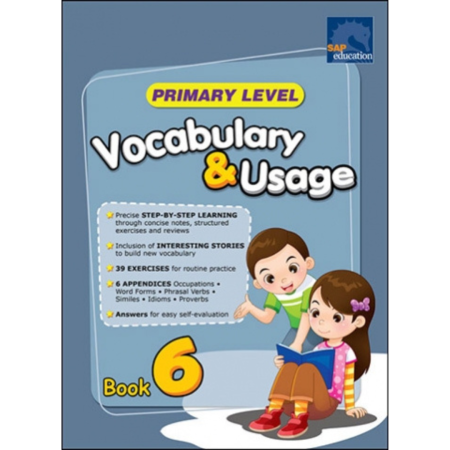 PRIMARY LEVEL Vocabulary & Usage Book 6