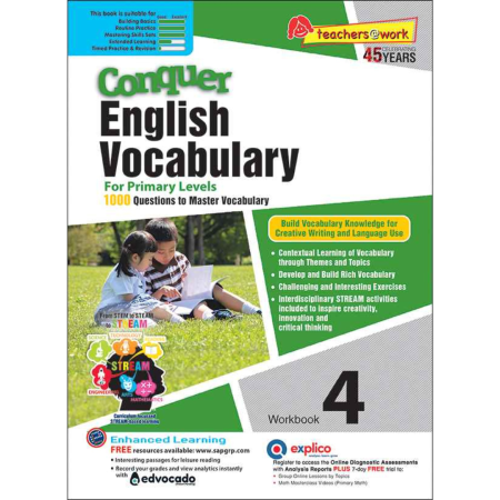 Conquer English Vocabulary Workbook 4