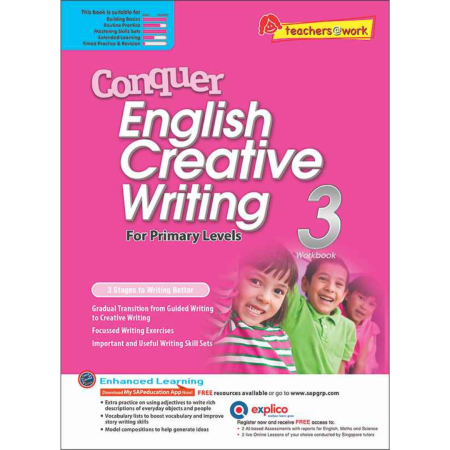 Conquer English Creative Writing Workbook 3