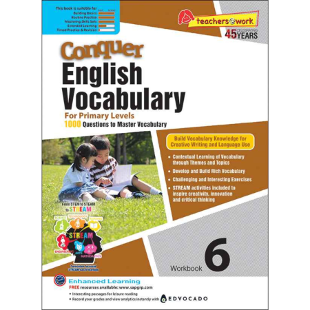 Conquer English Vocabulary Workbook 6