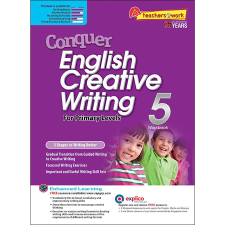 Conquer English Creative Writing Workbook 5