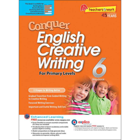 Conquer English Creative Writing Workbook 6