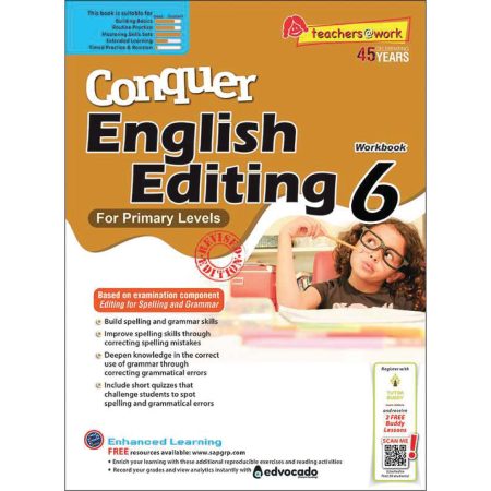 Conquer English Editing Workbook 6