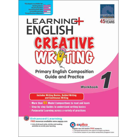 LEARNING+ ENGLISH CREATIVE WRITING Workbook 1