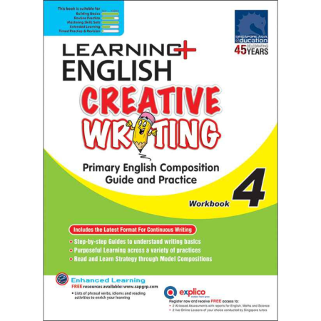 LEARNING+ ENGLISH CREATIVE WRITING Workbook 4