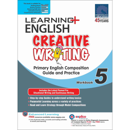 LEARNING+ ENGLISH CREATIVE WRITING Workbook 5