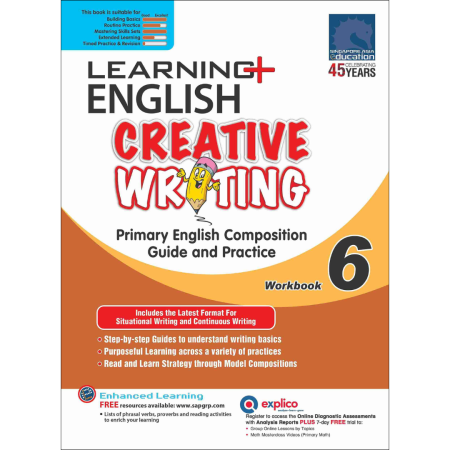 LEARNING+ ENGLISH CREATIVE WRITING Workbook 6