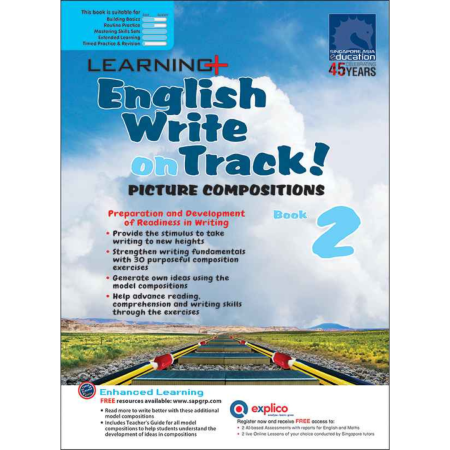 LEARNING+ English Write on Track! PICTURE COMPOSITIONS Book 2