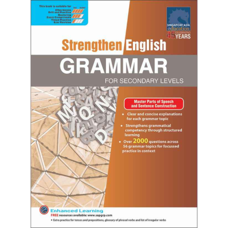 Strengthen English GRAMMAR FOR SECONDARY LEVELS