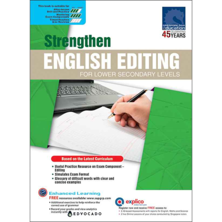 Strengthen ENGLISH EDITING FOR LOWER SECONDARY LEVELS